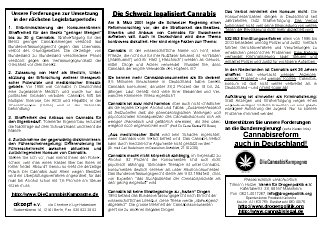 http://www.cannabislegal.de/flugblatt/
Flugblatt zur öffentlichen Aufklärung 
über die Cannabisreform